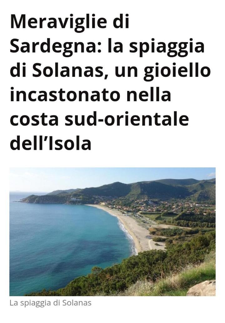 Vacanze A Solanas Con Clima Cup1863 *